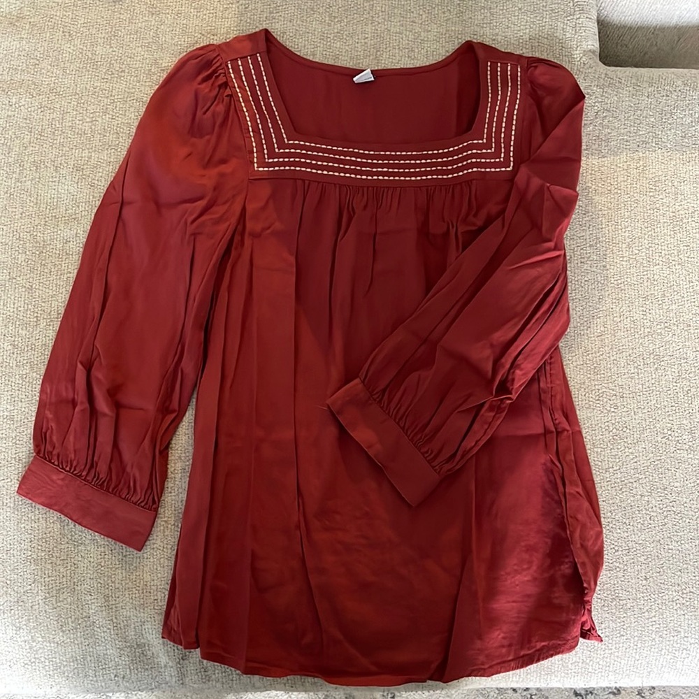 Womens peasant top